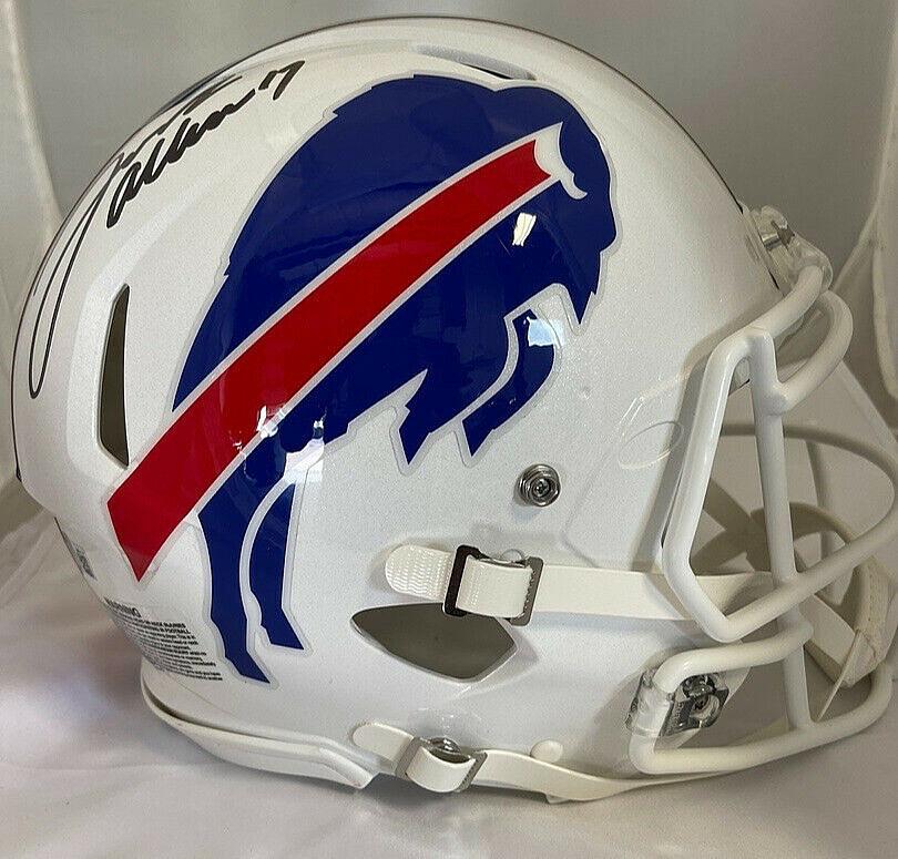 Josh Allen Signed Bills Speed Authentic Helmet – WSD Sports