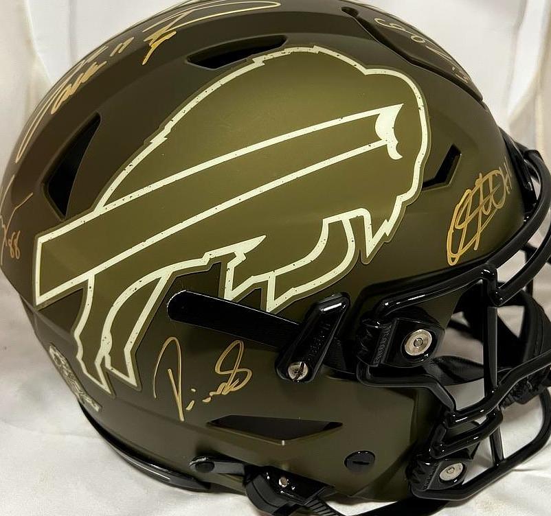 Josh Allen Signed Bills Speed Authentic Helmet – WSD Sports